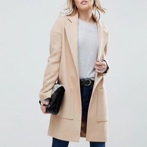 Tan Dress Coat